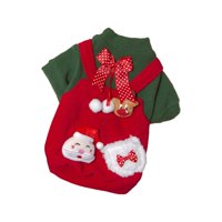 Ioensy - Trajes De Disfraz De Gato De Navidad Ropa Cómoda De Invierno Cálida Para Perro Gatito Xxl