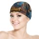 thumbnail image 5 of Oso Paddington Gorro de Natación de Licra, Gorro de Baño de Tela Cómoda, Gorro Elástico Antideslizante para Hombres, Mujeres y Niños, 5 of 6
