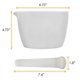 thumbnail image 4 of Mortero y Pistilo EISCO 750 ml Porcelana Blanca de Alta Resistencia, 4 of 4
