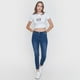 thumbnail image 4 of Polera Mujer Fun Crop Blanca Corona, 4 of 5