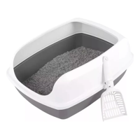Genérico - Arenero Abierto Para Gatos - Baño Sanitario Grande Xl Pala