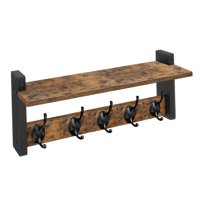 Bothyi - Perchero De Pared Con Estante Multifunción Para Sombreros, Para La Entrada Del Hogar Y Llaves