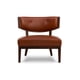 thumbnail image 3 of Poltrona Rosen A-550 Madera Cuero Terracota, 3 of 8