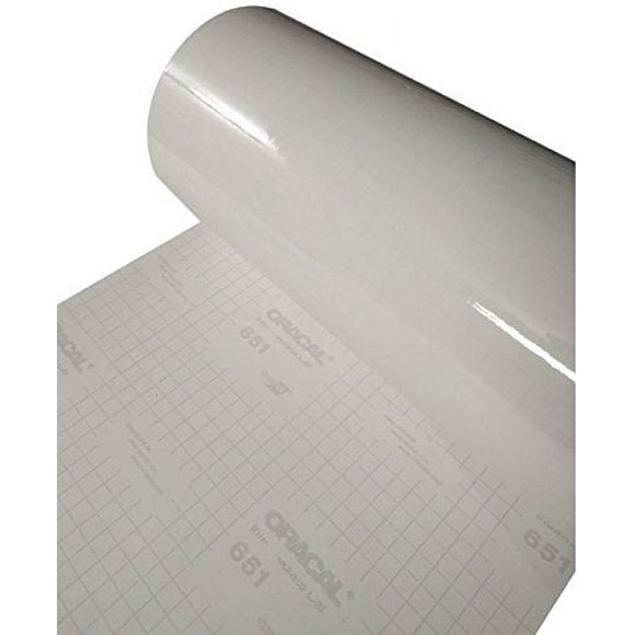 Vinilo ORACAL 651 Brillante Permanente de 30 cm x 3 m Transparente