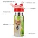 thumbnail image 3 of Shiba InuBotella de Agua con Tapa Pop Top de Un Toque, Acero Inoxidable, a Prueba de Fugas, para Deportes, Botella Infantil rosa 12 oz, 3 of 6