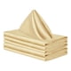 thumbnail image 1 of Juego de 6 servilletas de tela de 43 x 43 cm, lavables, reutilizables, para restaurantes, bodas y festividades., 1 of 5