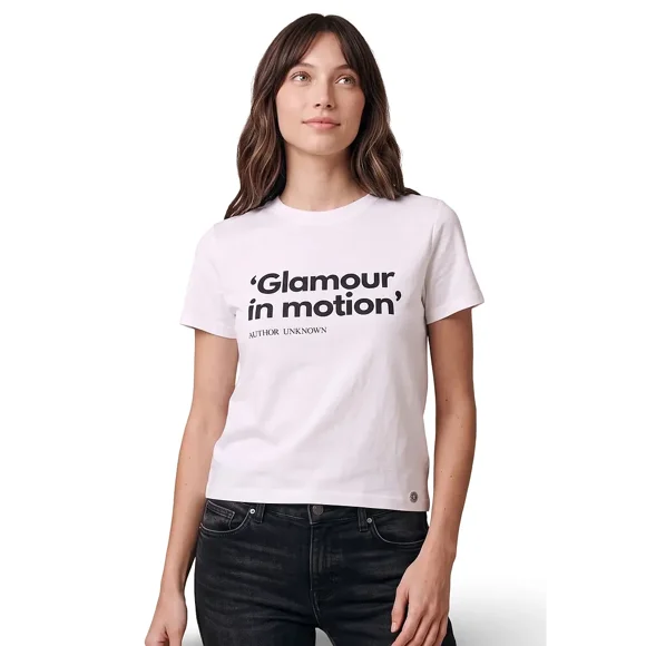 Polera Essentials Basic Front Print Off White Il Gioco