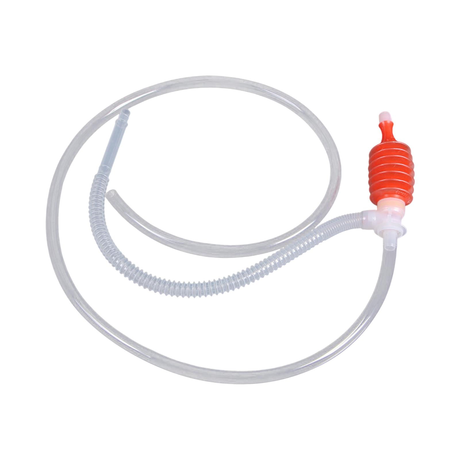 Magideal - Bomba De Sifón Manual Multifunción, Herramienta De Succión De Bombeo De Sifón, Bomba De Transferencia De Manual Universal Transparente , 200cm