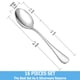 thumbnail image 2 of Juego de cucharillas MUTNITT, 16 piezas, cubiertos de acero inoxidable de 20 cm, 2 of 7
