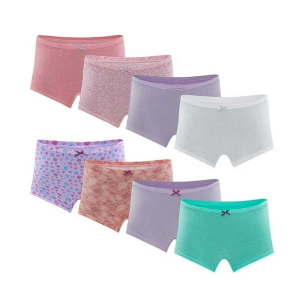 Pack de 8 Calzon Boxer Pantaleta Algodón Niña