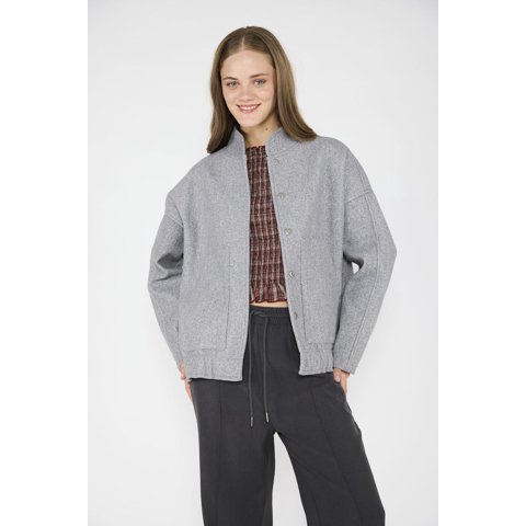 Atr - Chaqueta Bomber Alison Gris Gris M