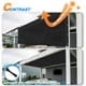 thumbnail image 5 of Pantalla de privacidad para cerca TANG 2,4 m x 15,2 m negra 150 GSM, 5 of 6