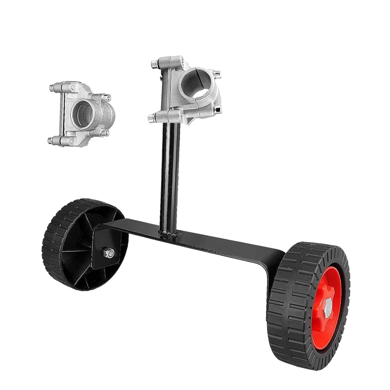 Ioensy - Ruedas De Soporte Para Cortadora De Hilo Con Conector Fijo Flexible Para Cortadora De Césped De 26 Mm De Diámetro