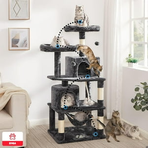 Koba - Rascadores Para Gatos Torre Juguetes 170Cm Extragrande