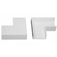 thumbnail image 2 of Curva Externa Canaleta Eléctrica 20x10 Mm Pack 10 Und, 2 of 3
