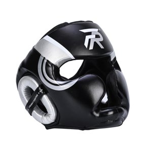 Ioensy - Casco De Boxeo Ventilado Acolchado Protección Completa Para Taekwondo Mma Training Argent M