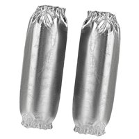 Magideal - Traje De Protección Térmica Traje De Papel De Aluminio 1000 Grados Ignífugo Para Rociado Ropa Ignífuga Liviana Traje Resistente Al Calor Mangas