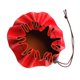 thumbnail image 3 of Bolsa De Almacenamiento Impermeable Con Cordón De Cuero PU De 15 "para Campamento De Playa De Natación Rojo, 3 of 4