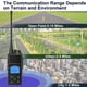 thumbnail image 4 of Radios Bidireccionales Fpcn30a De Largo Alcance 5 W Recargables Paquete De 6, 4 of 7