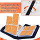 thumbnail image 5 of Carpeta para cartas HVECT de 4 bolsillos, capacidad para 400 cartas, impermeable, 5 of 7