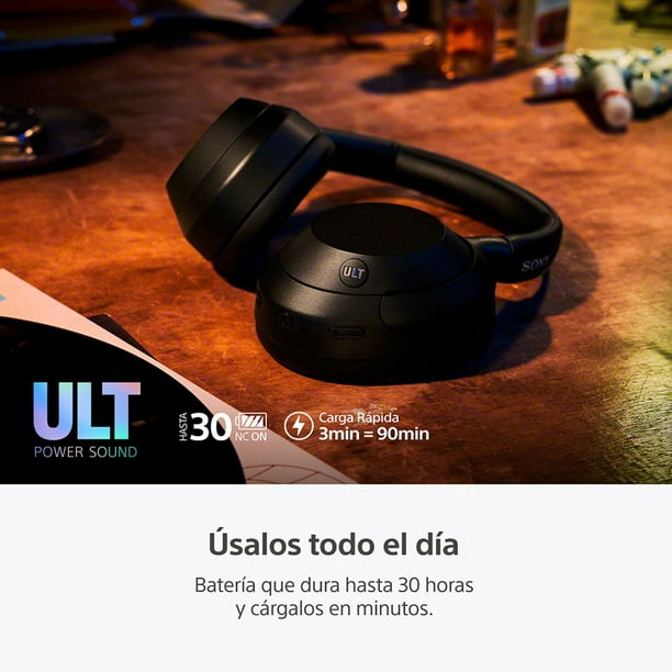 Audífonos Headphones Sony WHULT900N/B Noise Cancelling Bluetooth