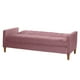 thumbnail image 3 of Futón Sofá Cama Genova Tela Velvet Palo Rosa, 3 of 8