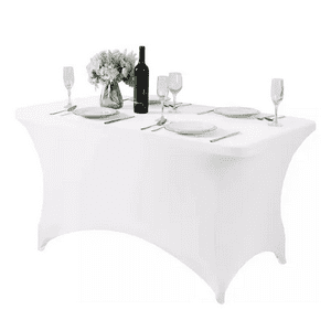 Genérico - Funda Mantel Spandex Eventos 6Ft 180X77X74