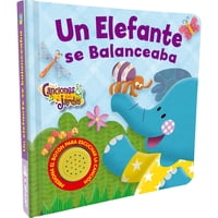 Zig-Zag - Libro Canciones Del Jardín - Arrorró - Un Elefante… / 8 Páginas De Cartón De 17,5 X 17,5 Cm. Tapa Cartoné Con Tecla Sonora Y Foil. Incluye Baterías.