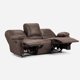 thumbnail image 3 of Sofá Reclinable Bucarest Pu 3 Cuerpos Café, 3 of 13