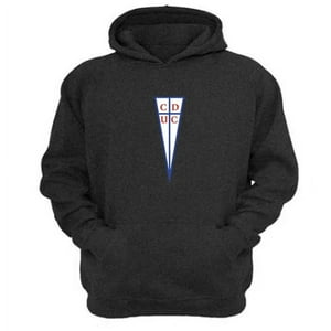 Genérico - Polerón Canguro U Católica Gris Oscuro Talla L Unisex