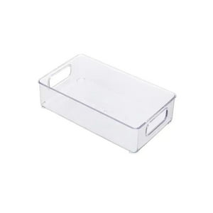 Total Click - Cajon Organizador Transparente 7X14X25Cm Apilable