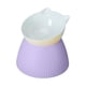 thumbnail image 4 of Cuenco Inclinado Para Gatos Comedero Elevado Para Mascotas Con Alimentador De Pie 14,5 Cm X 13 Cm Morado, 4 of 5