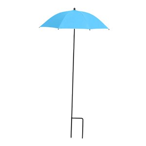 Ioensy - Sombrilla Para Plantas Reutilizable, Multifuncional, Resistente, 20 Pulgadas, Protección Solar, Azul