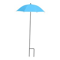 Ioensy - Sombrilla Para Plantas Reutilizable, Multifuncional, Resistente, 20 Pulgadas, Protección Solar, Azul