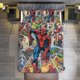 thumbnail image 1 of The Life of Spider-Man 3 Piece Sets Full/Queen Size - Reversible Microfiber Quilts with 2 Shams Soft Lightweight Bedspread Coverlet Comforter for All Season Bed Sheets, 1 of 5