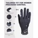 thumbnail image 2 of Guantes de equitación Harrison Howard para mujer, elásticos, 2 of 5