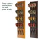 thumbnail image 2 of Soporte para dardos CC-Exquisite de madera negra montado en la pared, 12 dardos, 2 of 5