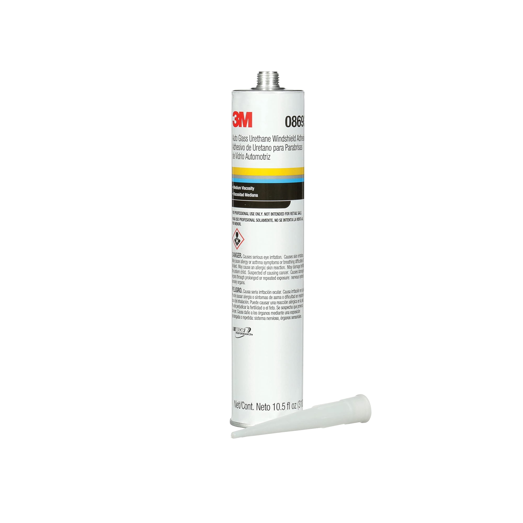 Adhesivo 3m Uretano Para Parabrisas Automotriz 310 Ml Negro