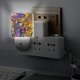 thumbnail image 5 of Mononoke: Segundo Capítulo Hinezumi Luz nocturna LED con sensor de anochecer a amanecer para dormitorio, baño, pasillo, escaleras - Lámpara LED nocturna de enchufe, 0.5W - 1 pieza, 5 of 6