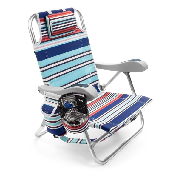 Silla de playa Homevative, mochila plegable para niños, 4 posiciones