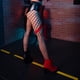 thumbnail image 5 of Mallas Leg Avenue Jumbo Pothole Net negras para mujer, 5 of 6