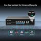 thumbnail image 4 of Conmutador PoE NICGIGA de 4 puertos Gigabit no administrado de 78 W con 1 x 1000 Mbps, 4 of 7