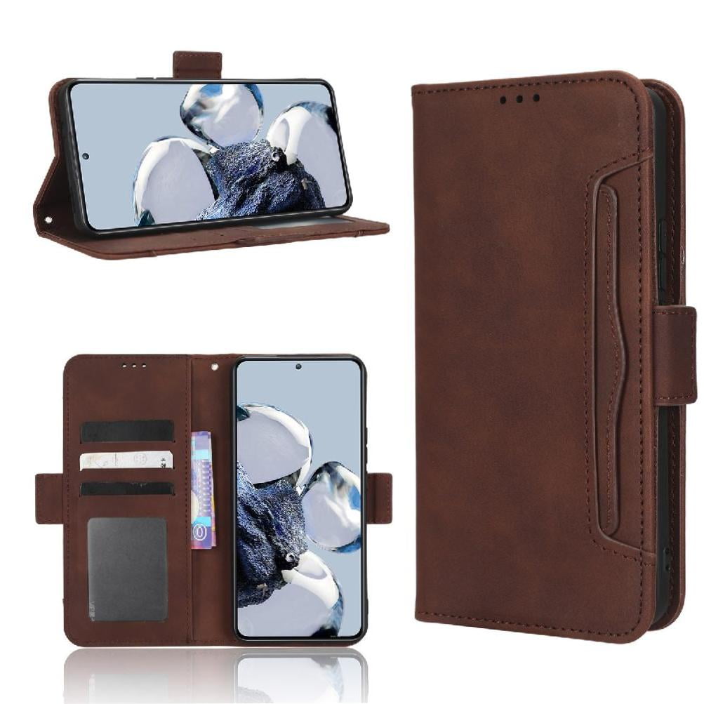 Foxdock - Funda Cartera Magnética Para Xiaomi Mi 12t/12t Pro 5g- Tarjetero Desmontable, Cuero Pu, Soporte