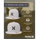 thumbnail image 2 of Gorra Hurley de Visera Plana con Panel de Malla y Cierre de Presión estilo Camionero, 2 of 7
