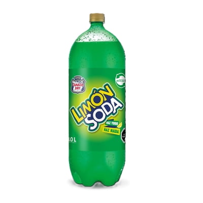 Bebida Limón Botella 3 L Limón Soda