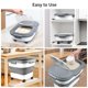 thumbnail image 3 of Contenedores de almacenamiento de arroz Komzon plegables de 9 a 14 kg con rueda, 3 of 7