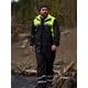 thumbnail image 3 of Traje de lluvia SaphiRose para hombre, chaqueta reflectante de alta visibilidad, 3 of 6