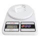 thumbnail image 2 of Balanza digital cocina romana 7kg color blanco, 2 of 3