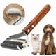 thumbnail image 1 of Peine de aseo Poodoodle 2 en 1 rastrillo para subpelo para perros y gatos, 1 of 7