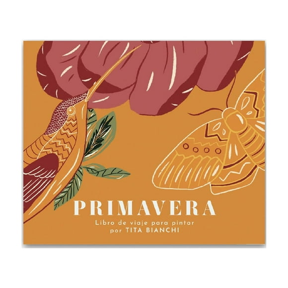 Libro de Viaje para Colorear Primavera por Tita Bianchi